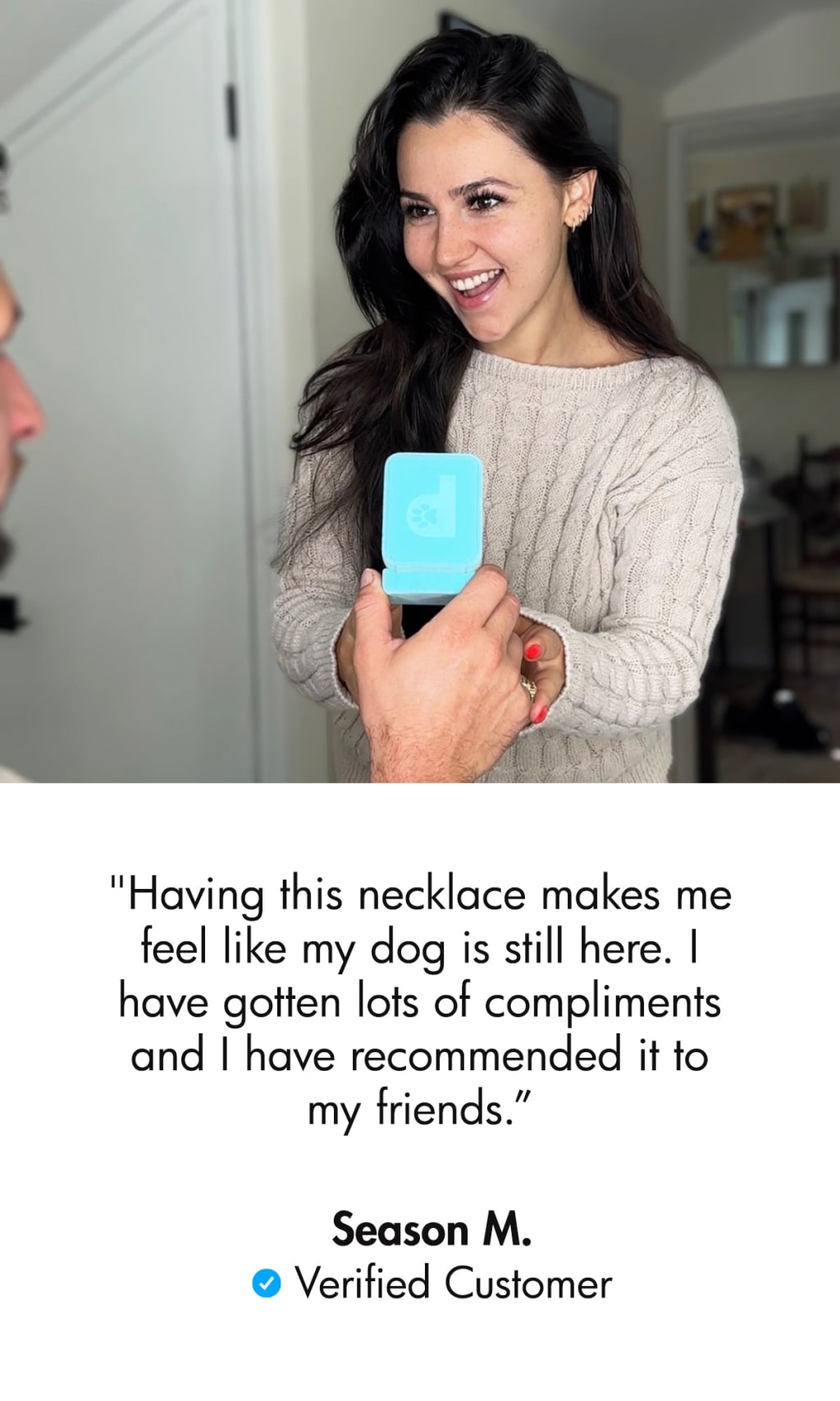 Pet Face Necklace Set