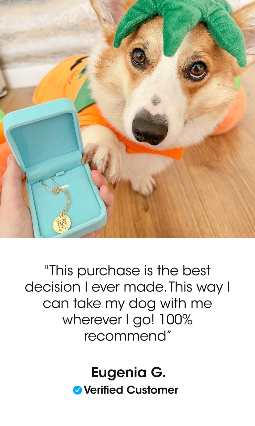 Pet Face Necklace Set